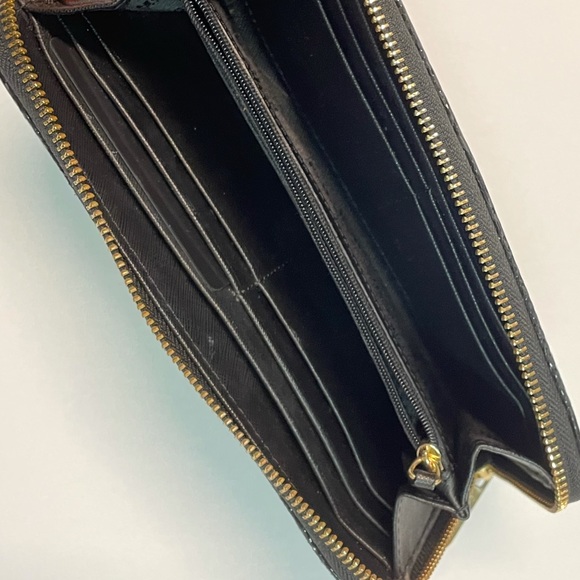 Michael Kors Black Python Wallet - Picture 4 of 6